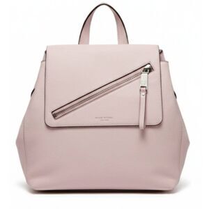 Henri Bendel  New York Womens Light baby Pink Leather Backpack Bag